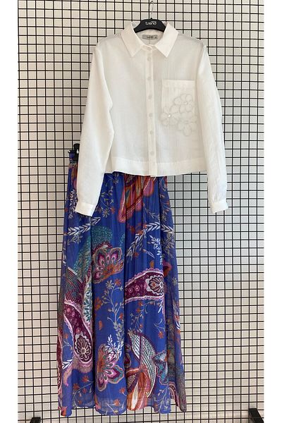 Armine Trend Summer Breeze-Skirt Lined Set