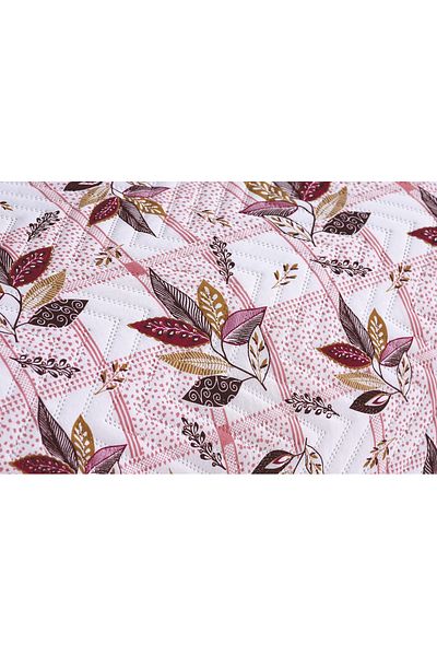 bursa çeyiz Patterned Quilted Ultrasonic Double Bedspread 3 Pieces