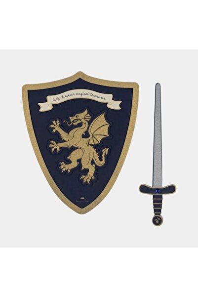 Konges Sløjd Jucărie pentru coordonare: Sabie și scut de cavaler