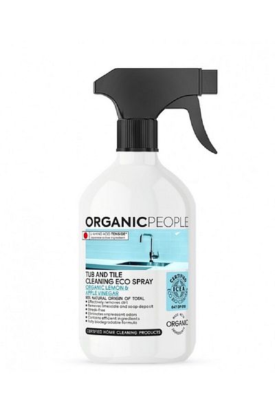Organic People Bathroom Cleaning Solution with Lemon and Apple Cider Vinegar Organic 500ml PEOPLE