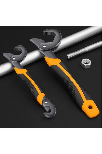 wehand Wrench Set with Three-Sided Teeth – 6-32mm Large Opening – Anti-Rust & Heavy Duty Manual Tool