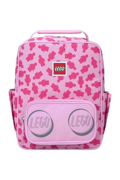 LEGO Ghiozdan Casual LEGO Tribini Classic Small - design Filled Minifigure - roz, 22.5 x 12 x 28.5 cm