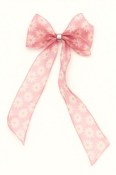 MakeWell Daisy Design Lace Long Bow Hairpins