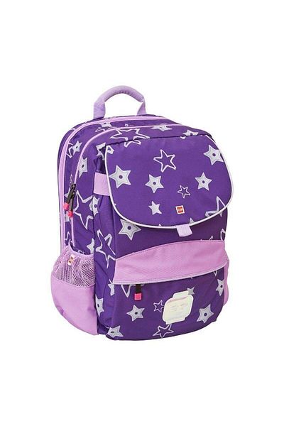 LEGO Hansen LEGO Core Line school bag - Stars design - purple