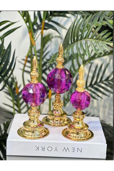 DM HOME 3 LÜ KRİSTAL DEKORATİF KÜRE