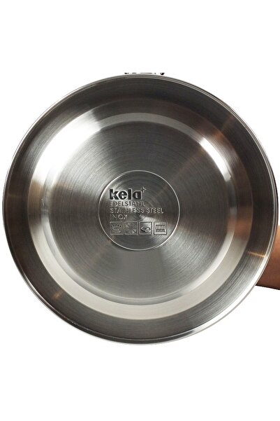 Kela VARUS whistling kettle, stainless steel 3 l, red