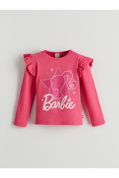 LC Waikiki Barbie εμπριμέ καμιζόλα για κορίτσια