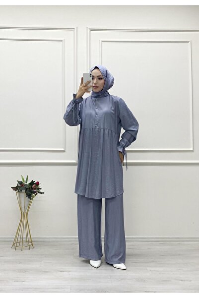 moda acar Strawberry Fabric Pants Suit