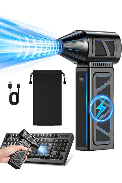 Genel Markalar 4 Kademe Süper Güçlü Üfleyici Şarjlı Hava Kompresörü 130000 RP...