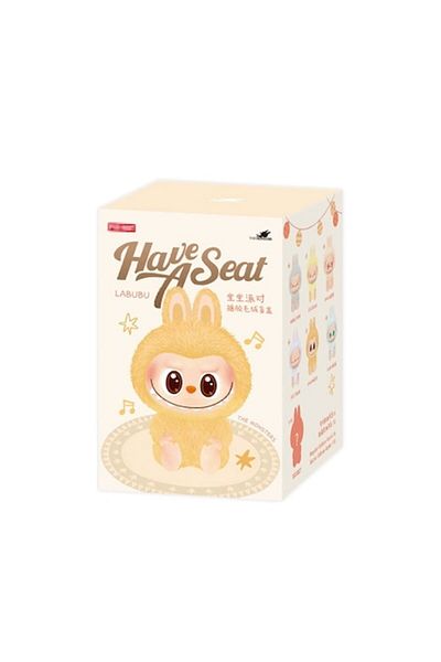 OEM Plush Toy, Labubu, Sitting Party Series, Second Generation, Random Blind Box, 17 cm