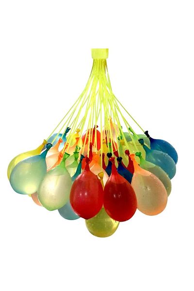 OEM Colorful Balloons with Water Filling System 3x37pcs