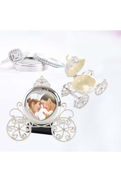 Ginza Set cu rama foto si cutie bijuterii cuplu + dovleac