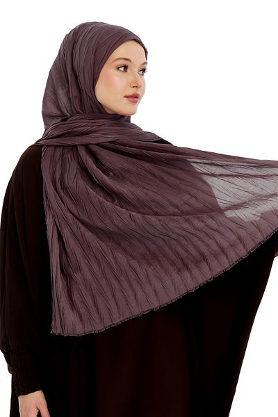 Altobeh Pleated Bamboo Shawl - Dusty Rose