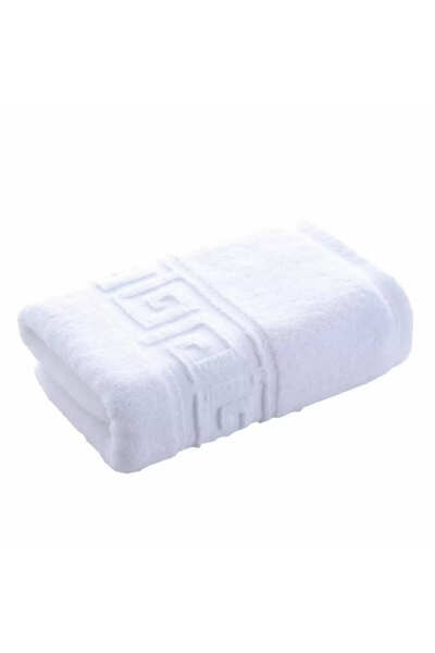 EarthKeepers Prosop cu bordură grecească, Pucioasa, 30x50cm, 500g/m2, alb optic