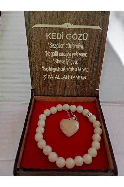 Umut Boxed Natural Stone Necklace Bracelet Set