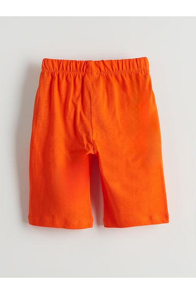 LC Waikiki Pantaloni scurți de pijama de bază pentru băieți cu talie elastică