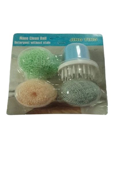 Generic Nano Cleaning Ball Kitchen Brush for Household Dishwashing