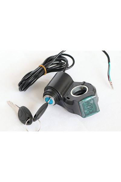 Bio-Kult Key switch + voltmeter for electric scooters