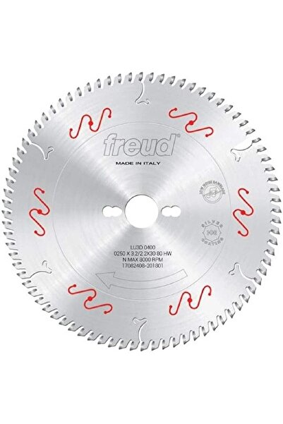 Freud LU3D 0400 Elmas Daire 250x80 Lamine Mdflam Kesim