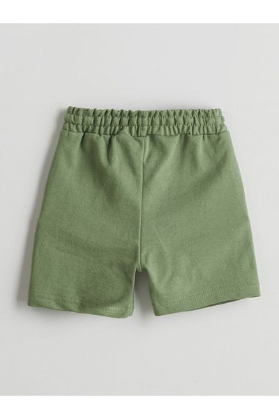 LC Waikiki Printed Boys' Shorts with Elastic Waist