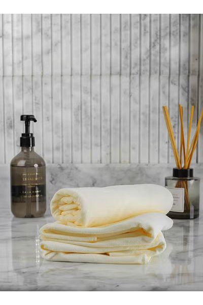RJ RJ Soft Face Towel 32*50cm Super Absorbent Quick Drying Weft Material