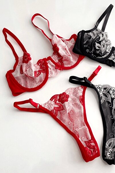 Gece İncisi Underwire 2-Pece Advantage Πακέτο 4 τεμαχίων δαντελωτό σουτιέν χωρίς στήριγμα (Μυστική αποστολή)