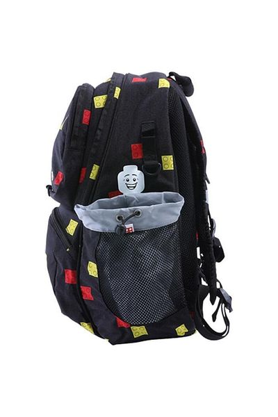 LEGO Lego Core Line Freshman School Bag, Faces Balck design, 41 x 20 x 29.5 cm