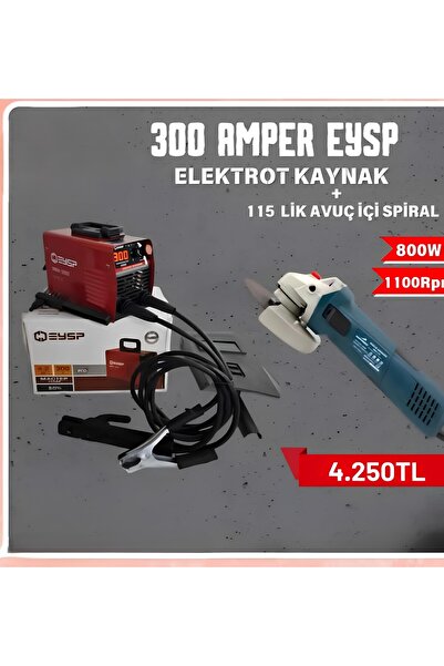 prohummer 115mm Taşlama & EYSP Mini İnverter Kaynak Makinesi
