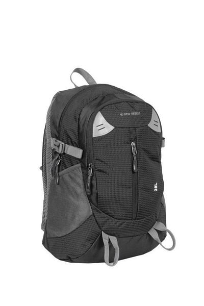 NEW REBELS New! NEW REBELS Kinley-Omaha Backpack, 28 L (Black/Grey)