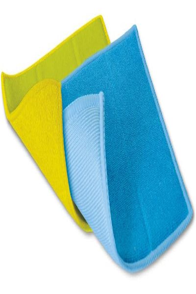 YORK Kitchen and Bathroom Cleaning Cloth 2Pc – Soft & Absorbent