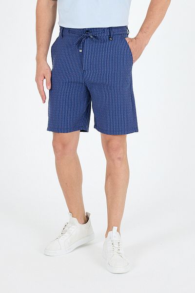Rodi Men's Striped Pocket Summer Shorts - Comfortable Fit Stylish Shorts Suitable for Sports and Daily Use 2314
