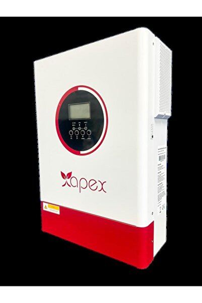 Apex APX6200 PRO Seri 6200W Hibrit Akıllı İnverter - 100A MPPT - 500VDC Panel