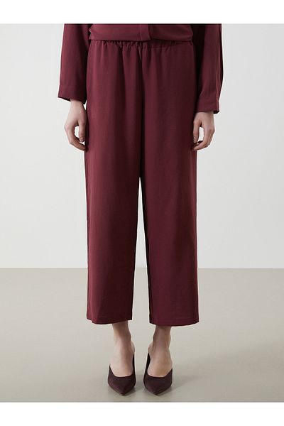 LC Waikiki Women's Trousers with Elastic Waist