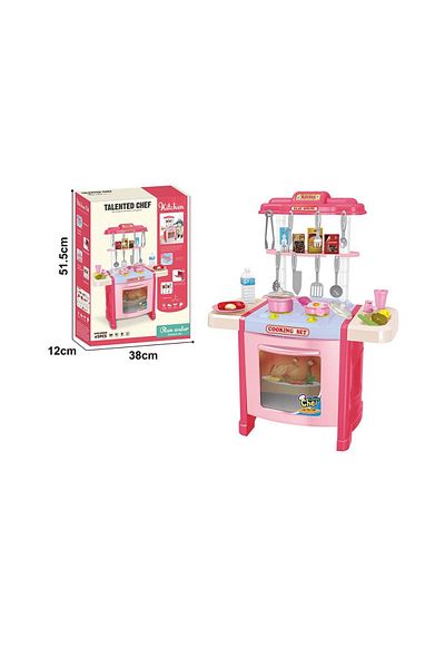 OEM Kitchen with 42 accessories Ocie Talented Chef Pink