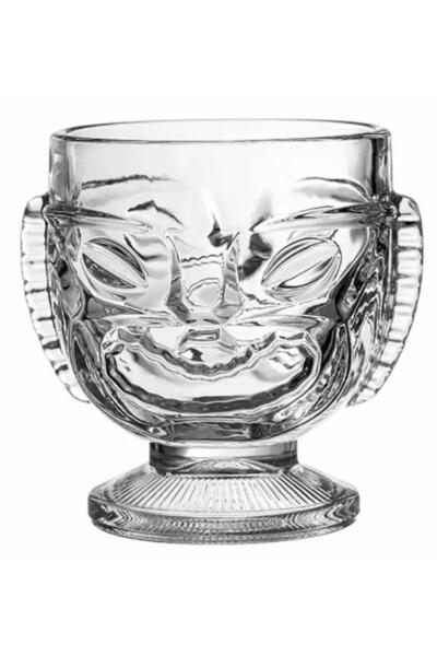 Globy كوب فانواتو تيكي زجاجي مدخن