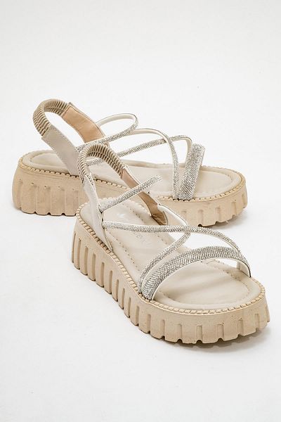 CCWAY AYAKKABI Women's Buckle Ballerina Ballerina Ten