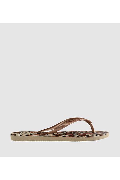 Havaianas Gold-colored HAV. SLIM ANIMALS Women's Sandal