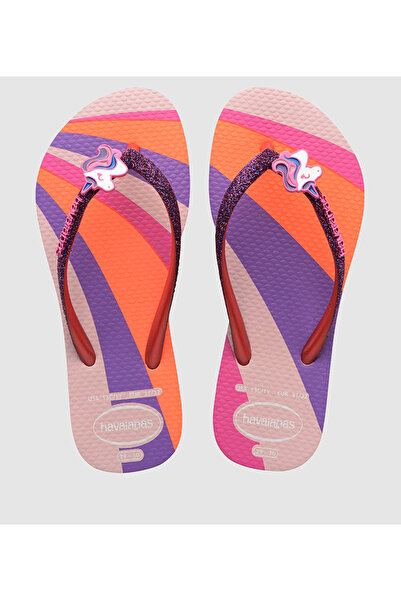 Havaianas Pink HAV. KIDS SLIM GLITTER II kids Sandal