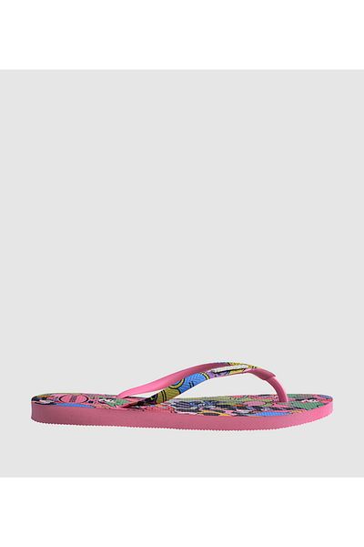 Havaianas صندل ديزني أنيق ورفيع للنساء، وردي