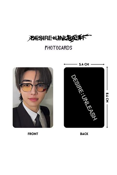 Kpop Dünyasi Enhypen Sunghoon'' Desire : Unleash'' Photocards