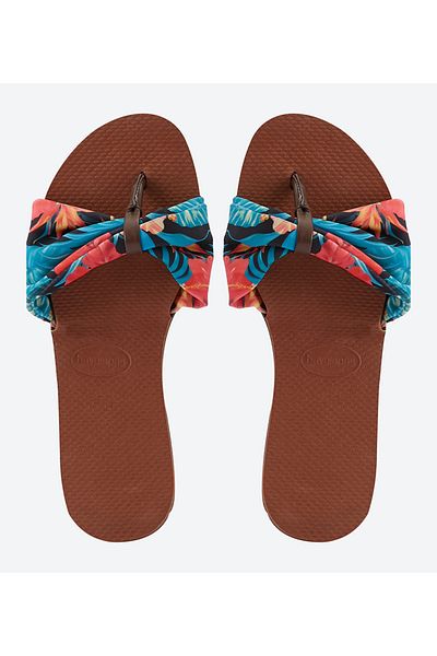 Havaianas Brown HAV. YOU SAINT TROPEZ Women's Sandal