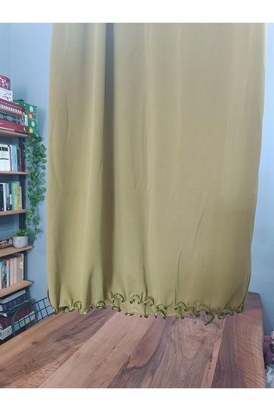 Blotch Premium Lycra Oil Green Color Lycra Sandy Jersey Shawl