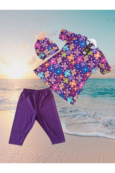 Differend Children's Swimsuit Short Sleeve