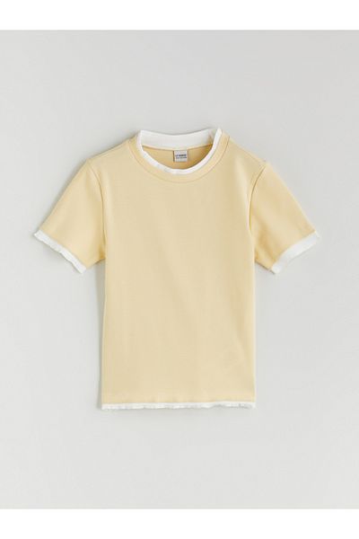LC Waikiki Crew Neck Girl's T-Shirt
