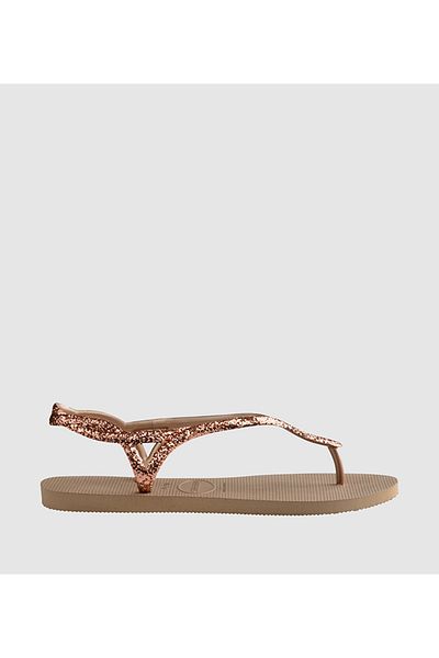 Havaianas Gold-colored HAV. LUNA PREMIUM II Women's Sandal