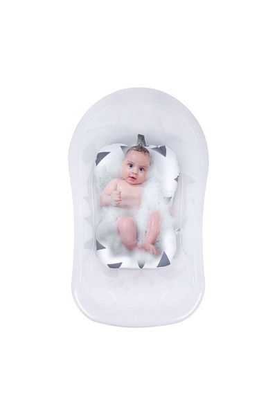 Sevi Bebe Perna cadita Alb-Gri SeviBebe