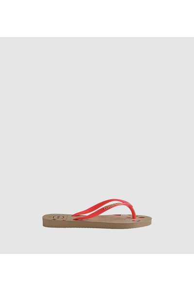 Havaianas Gold-colored HAV. KIDS SLIM HELLO KITTY kids Sandal