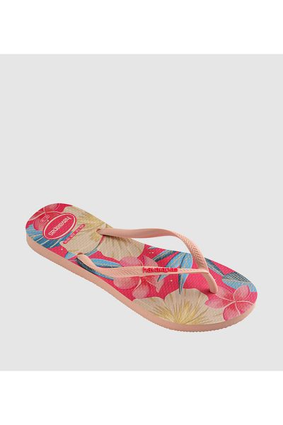 Havaianas صندل نسائي وردي HAV. SLIM FLORAL
