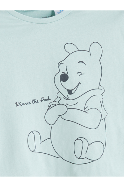 LC Waikiki Micimackó nyomtatott kisfiú póló és rövidnadrág 2 db-os készlet