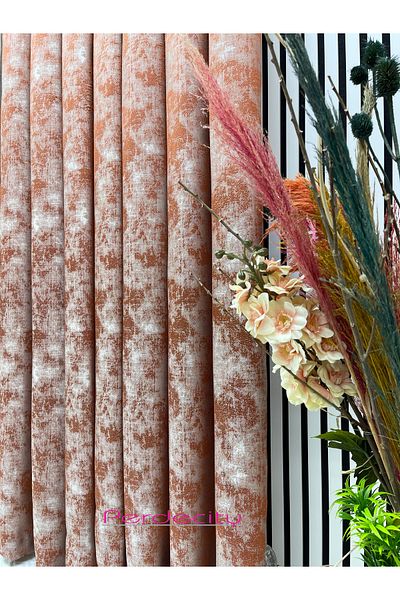 PERDECITY Istanbul Tile Color Background Curtain 1X3 Tight Pile No Wrinkles Suitable for Any Room